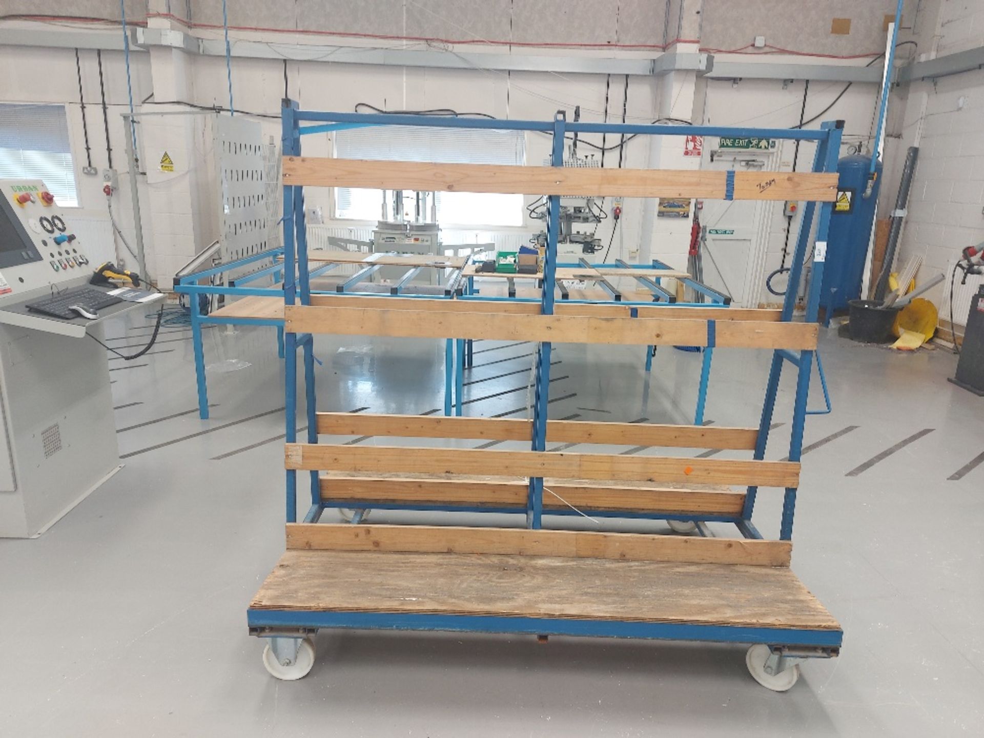 Steel A Frame Board / Glass Handling Trolley - Image 2 of 2