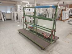 Steel A Frame Board / Glass Handling Trolley