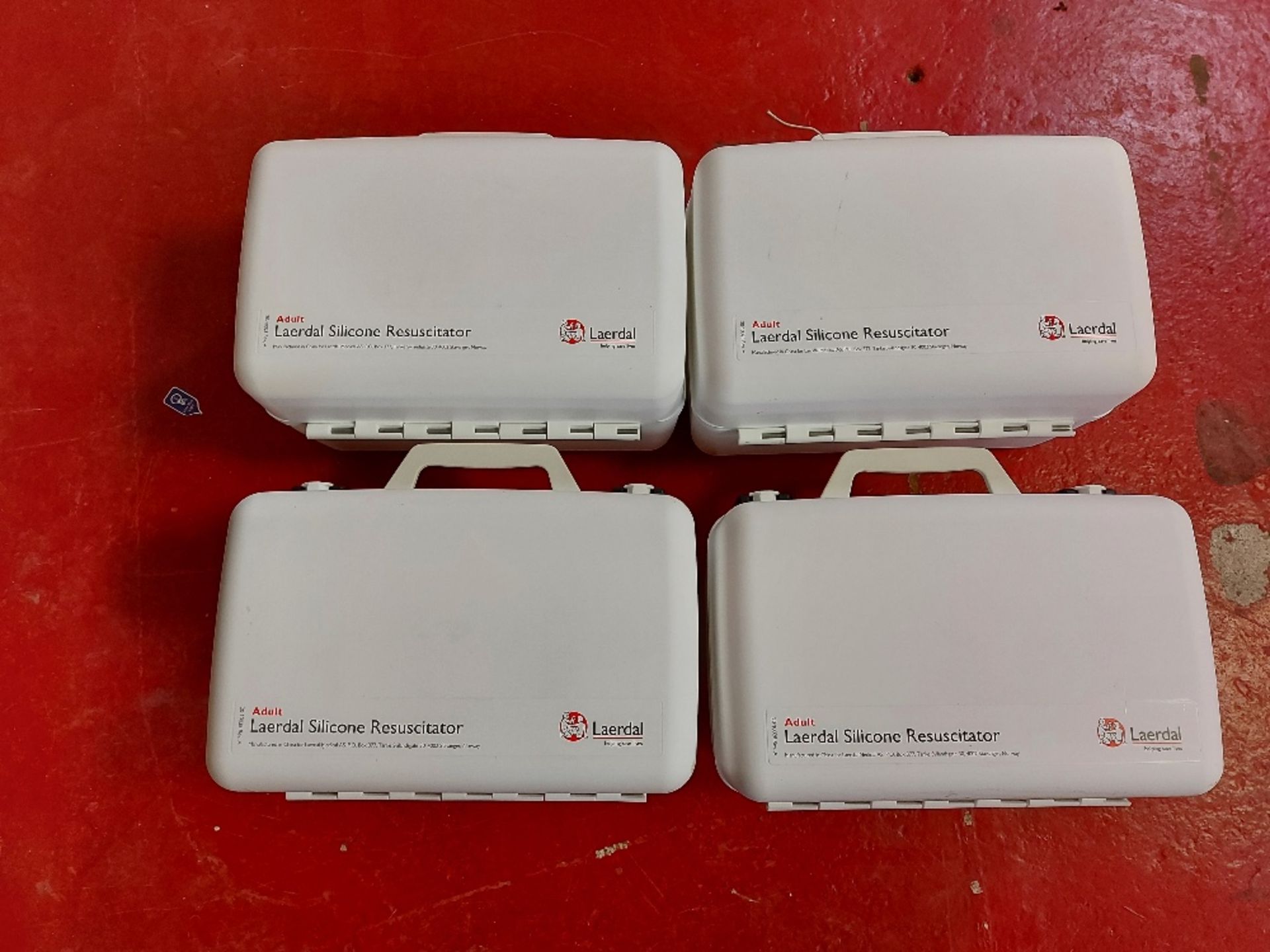 (4) Laerdal Silicone Resuscitators