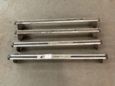 (2) pairs Ford Fusion roof bars