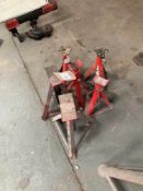 (3) pairs of 300mm axle stands