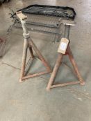 (2) 600mm heavy duty axle stands