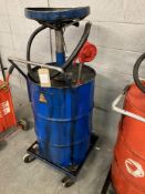 Mobile oil sump drain down unit