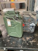 (3) Steel jerry cans