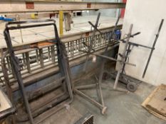 (5) various body panel drying stands