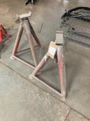 (2) 600mm heavy duty axle stands
