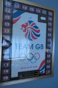 Team Gb 2012 Olympics Poster Signed By Steve Redgrave