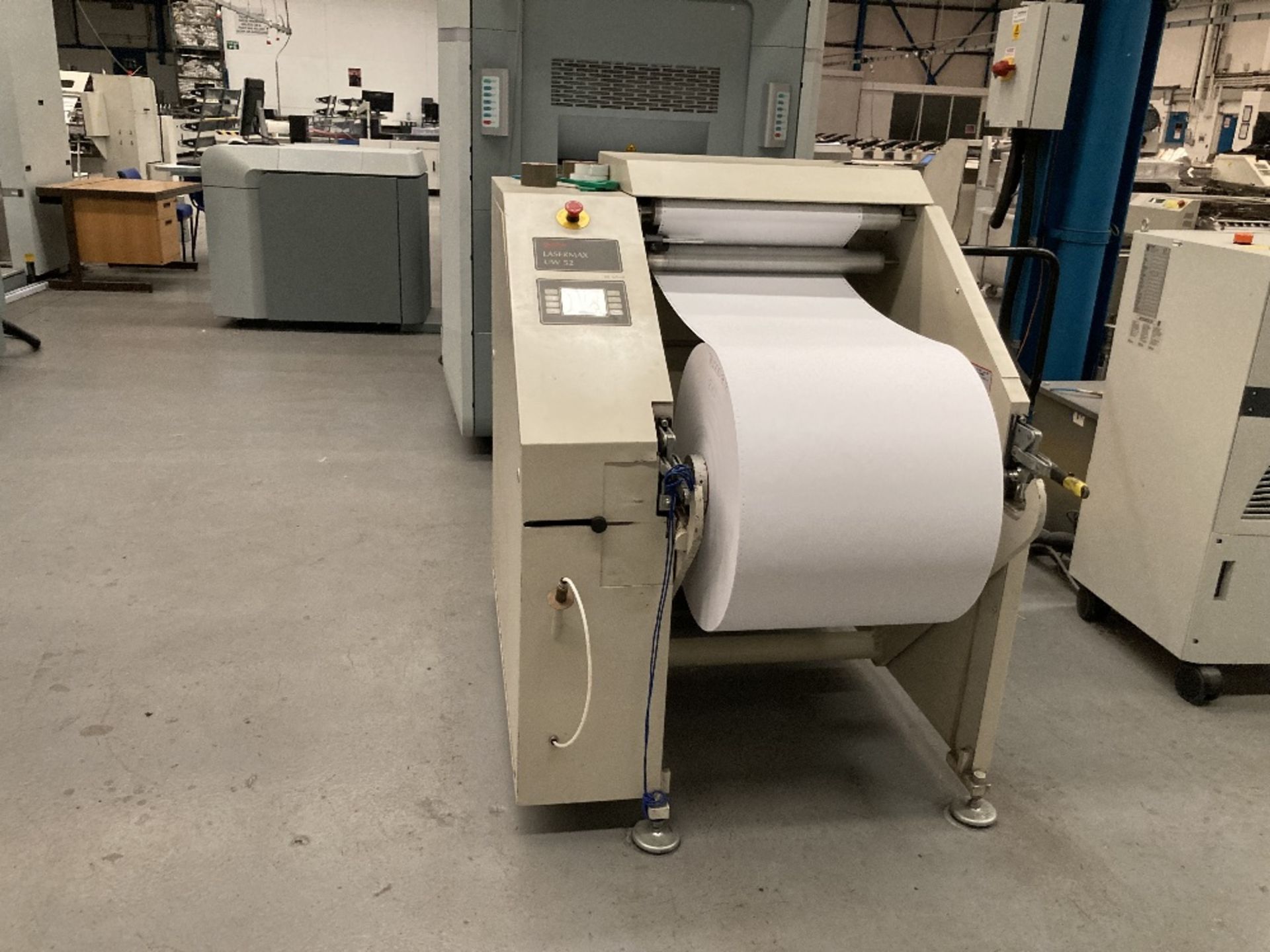 Oce 10000 Colorstream Flex Duplex Reel To Pack Continuous Digital Printing Line (PRINTER 9) - Image 10 of 12