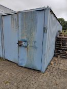 c.20 Foot Steel Security Container With Contents