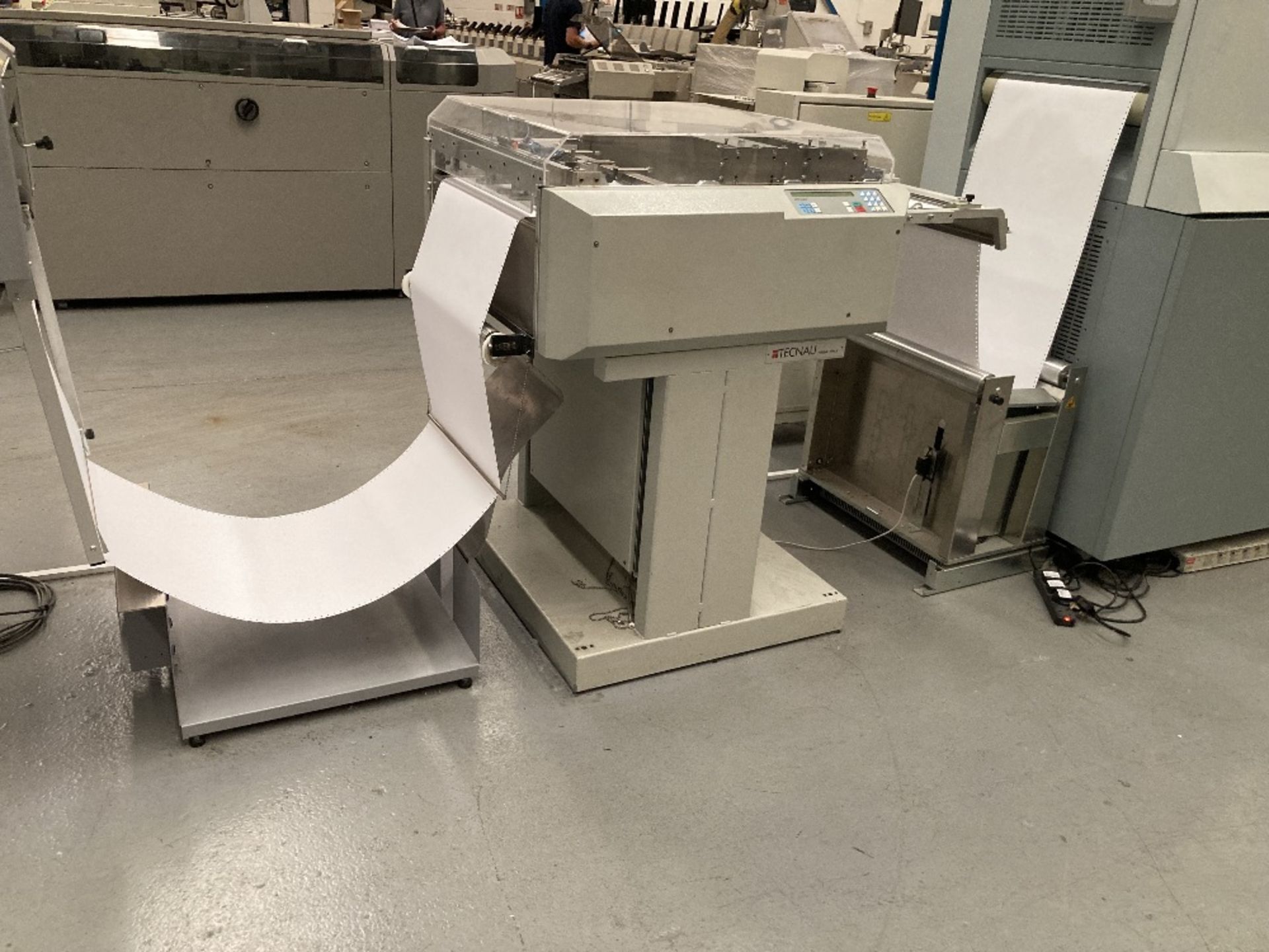 Oce 10000 Colorstream Flex Duplex Reel To Pack Continuous Digital Printing Line (PRINTER 9) - Image 3 of 12