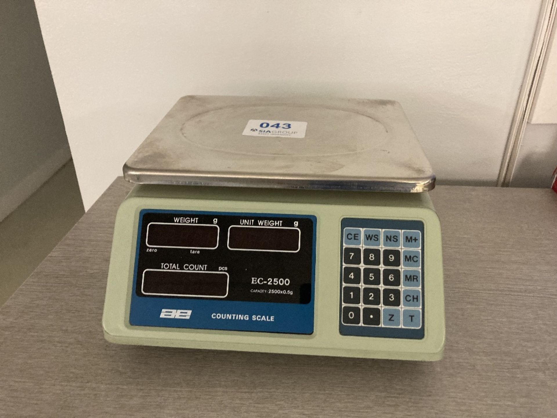 AE EC-2500 Digital Counting Scale