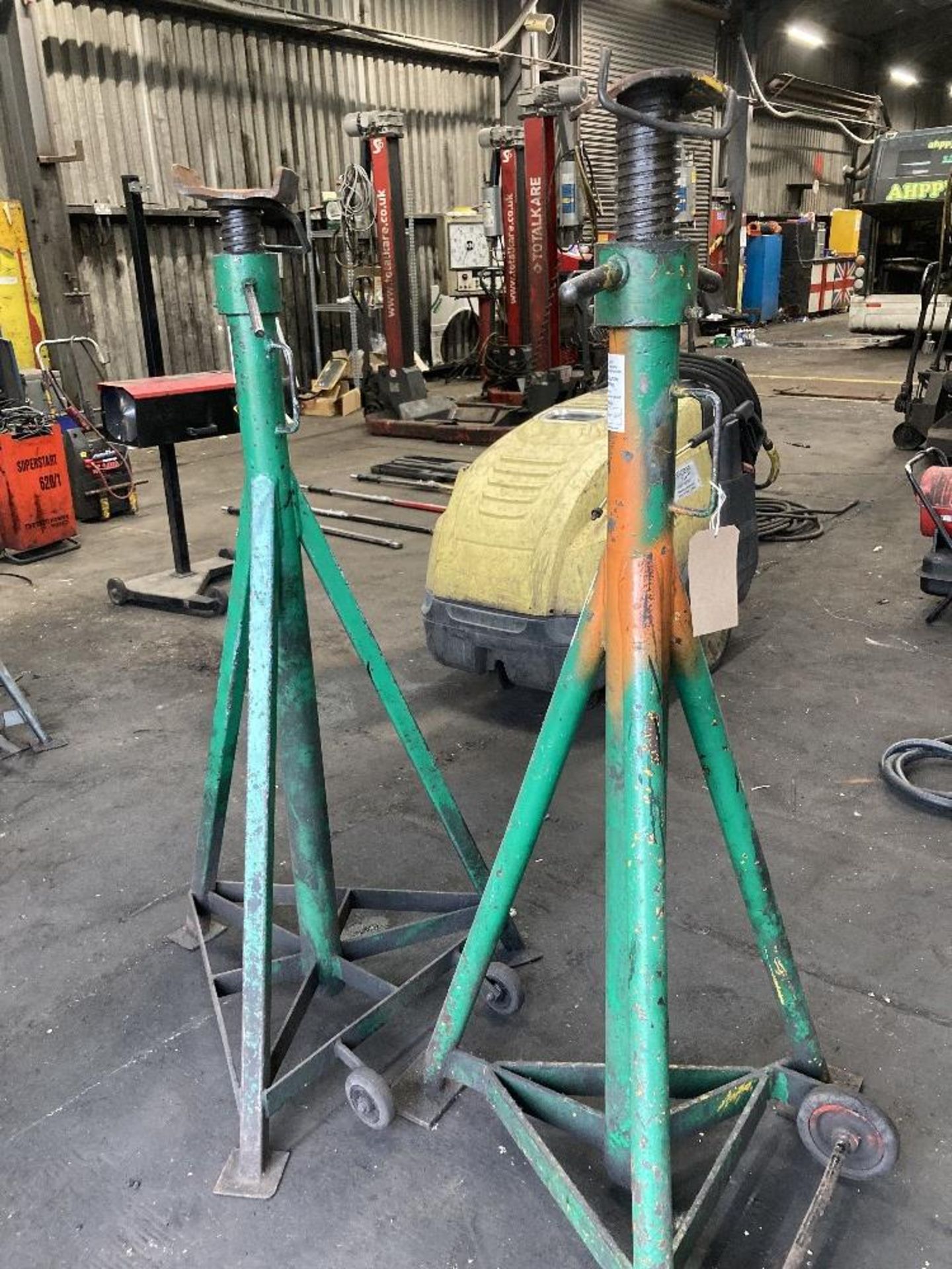 (2) Heavy Duty Commercial Vehicle Axle Stands - Image 2 of 3