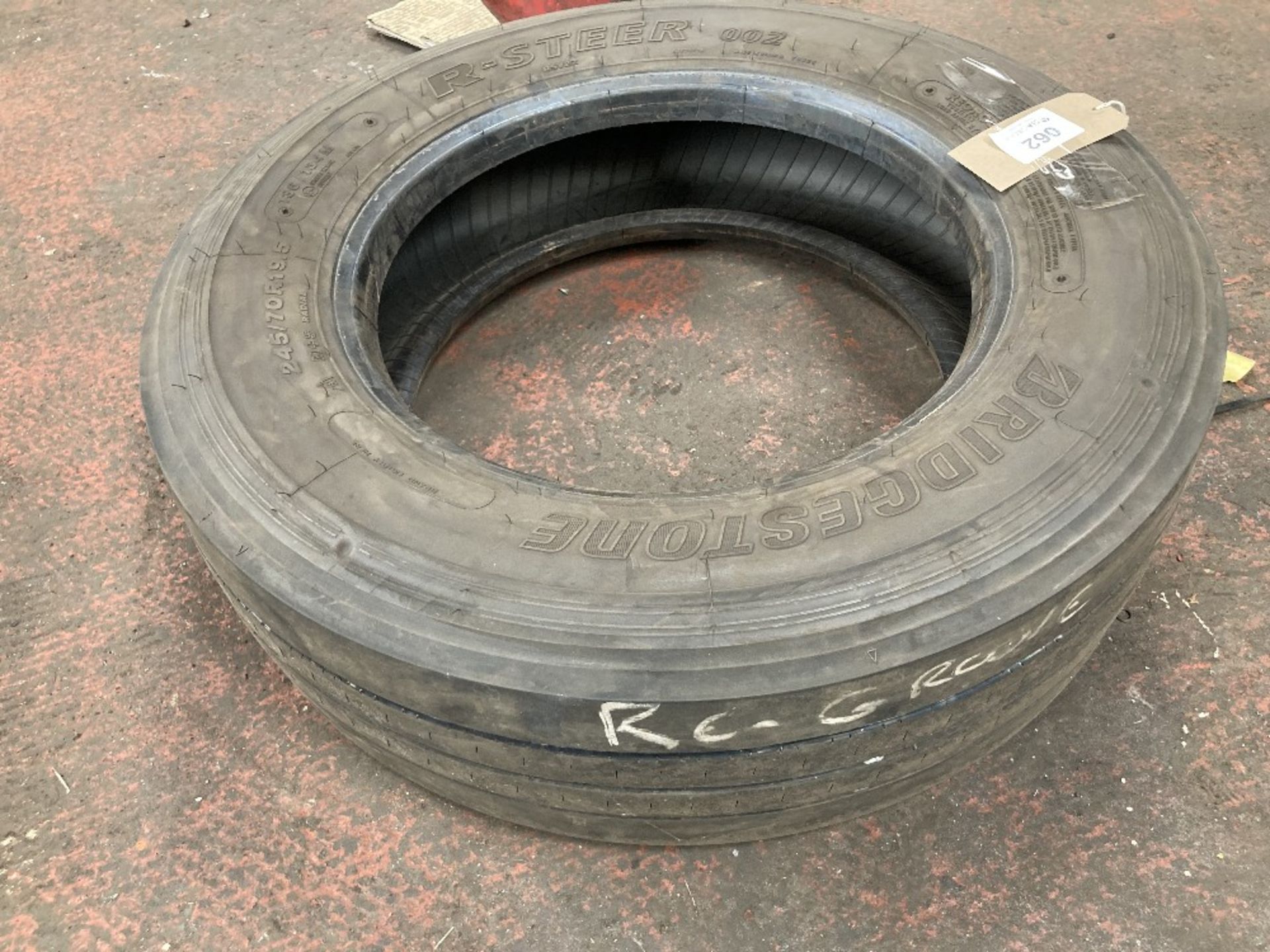 (1) Bridgestone R-Steer 002 245/70 R17.5 Regroovable Tyre - Image 2 of 5