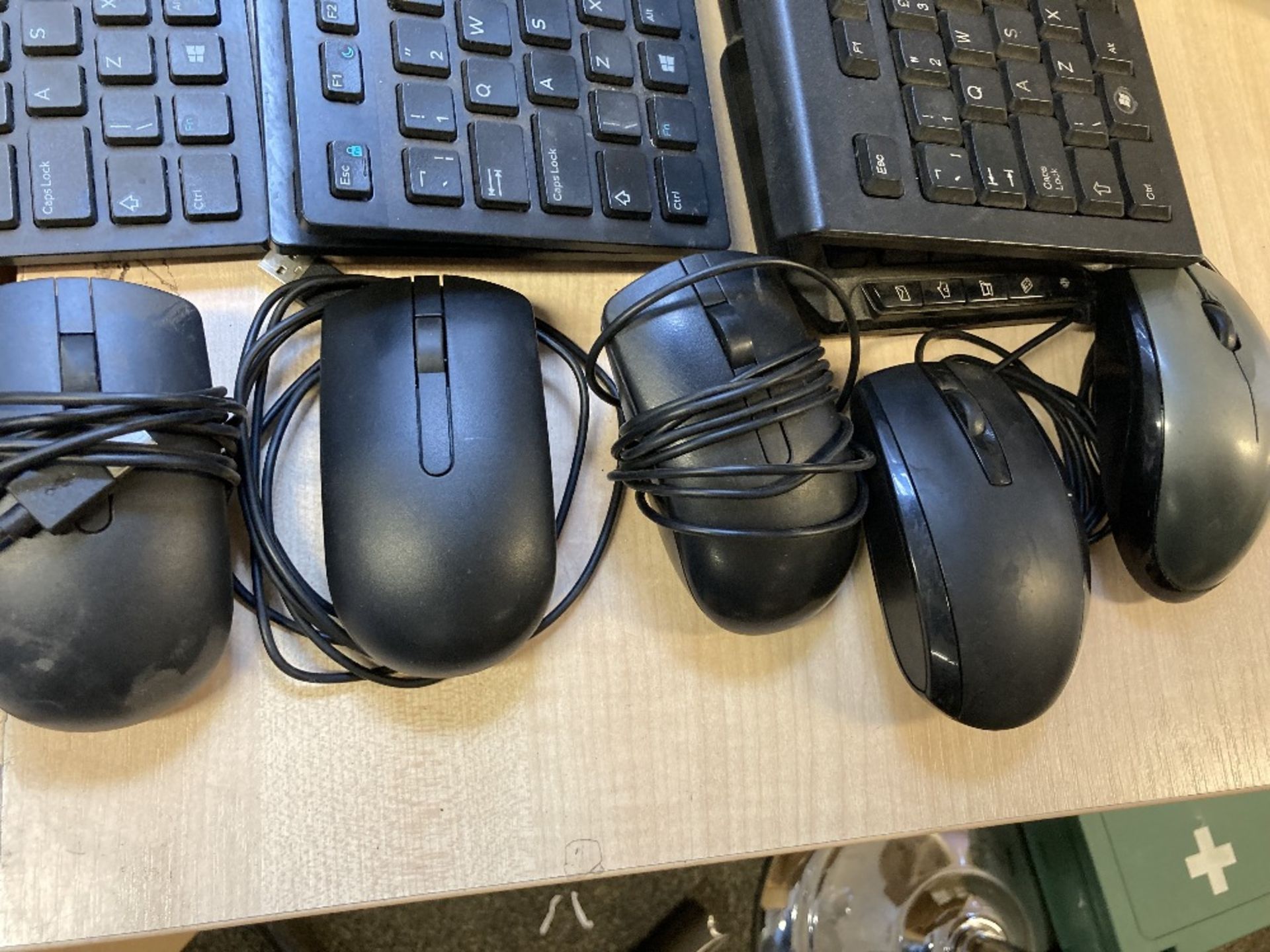 (7) USB Keyboards & (5) Mouse - Image 5 of 5