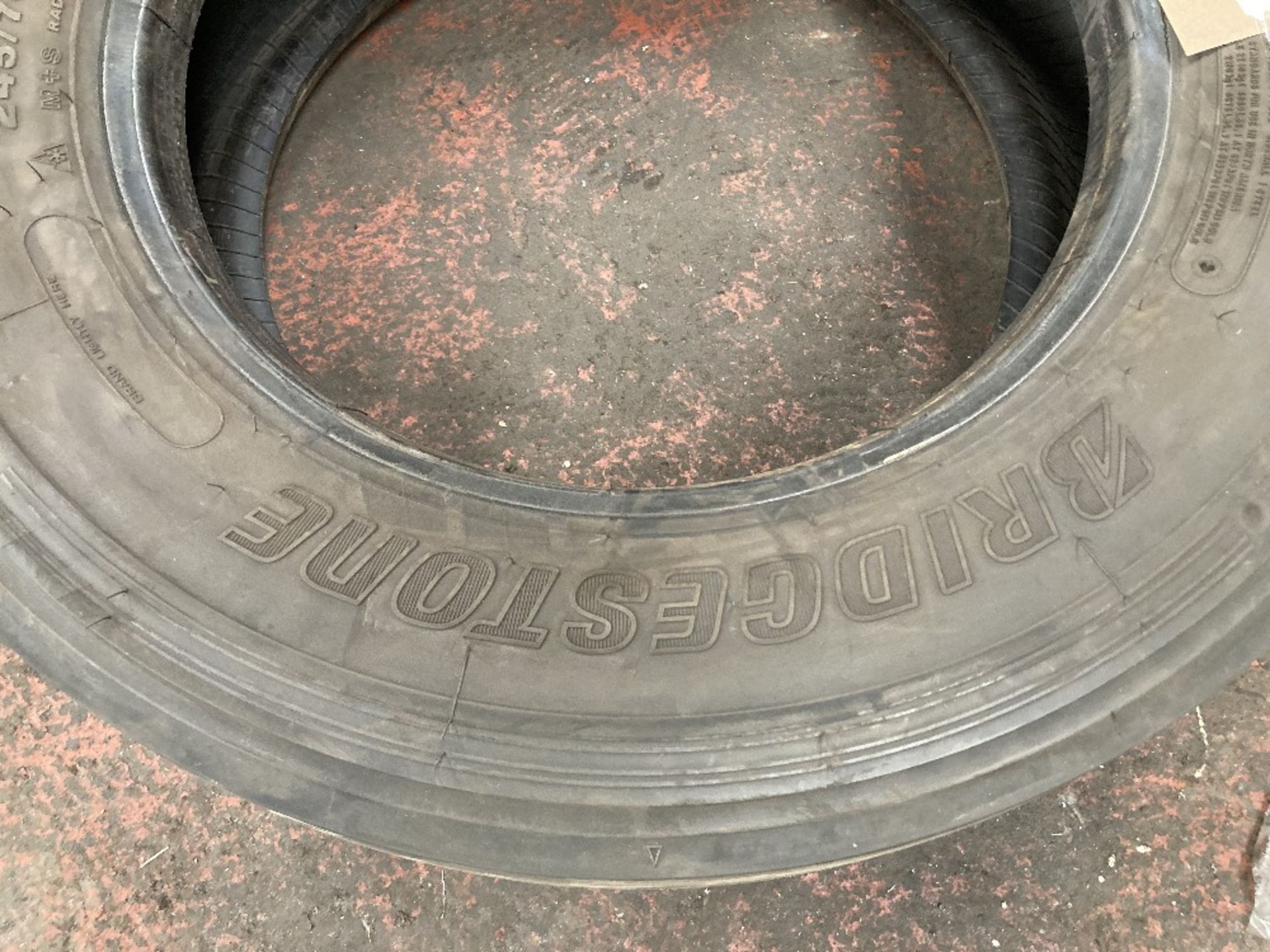 (1) Bridgestone R-Steer 002 245/70 R17.5 Regroovable Tyre - Image 3 of 5