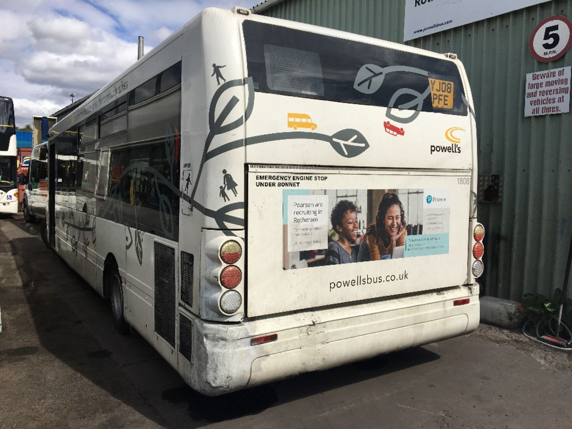 Optare Solo L M950 Single Deck Bus YJ08 PFE - Image 2 of 32