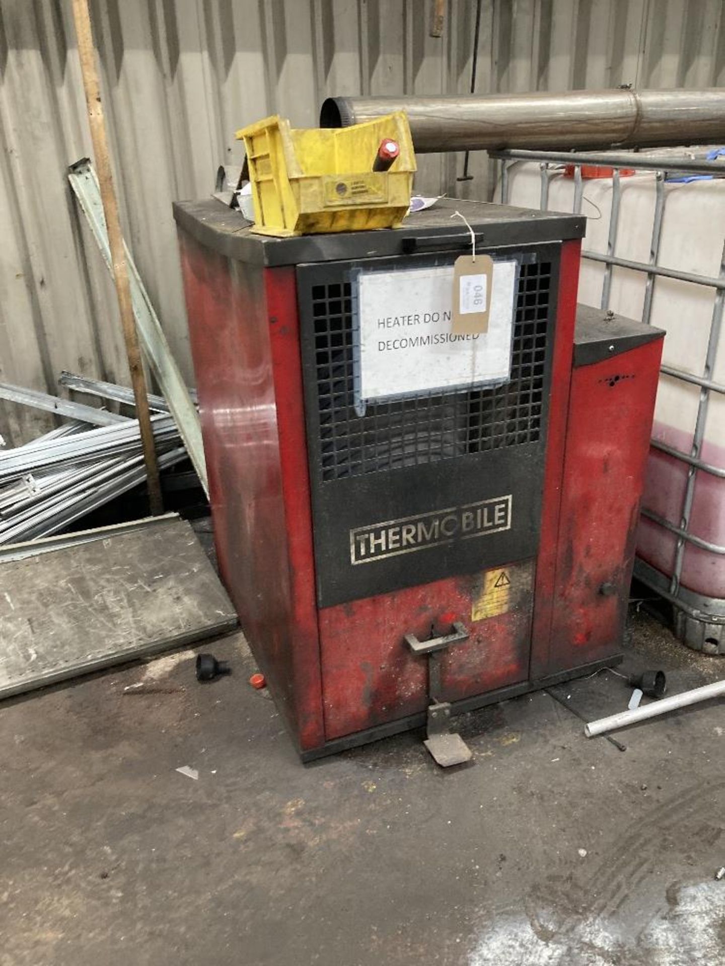 Thermobile waste oil heater/burner (Out of use)