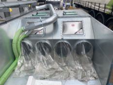 4-bag Dust Extraction System Manufactured by The Woodwork Dust Control Company