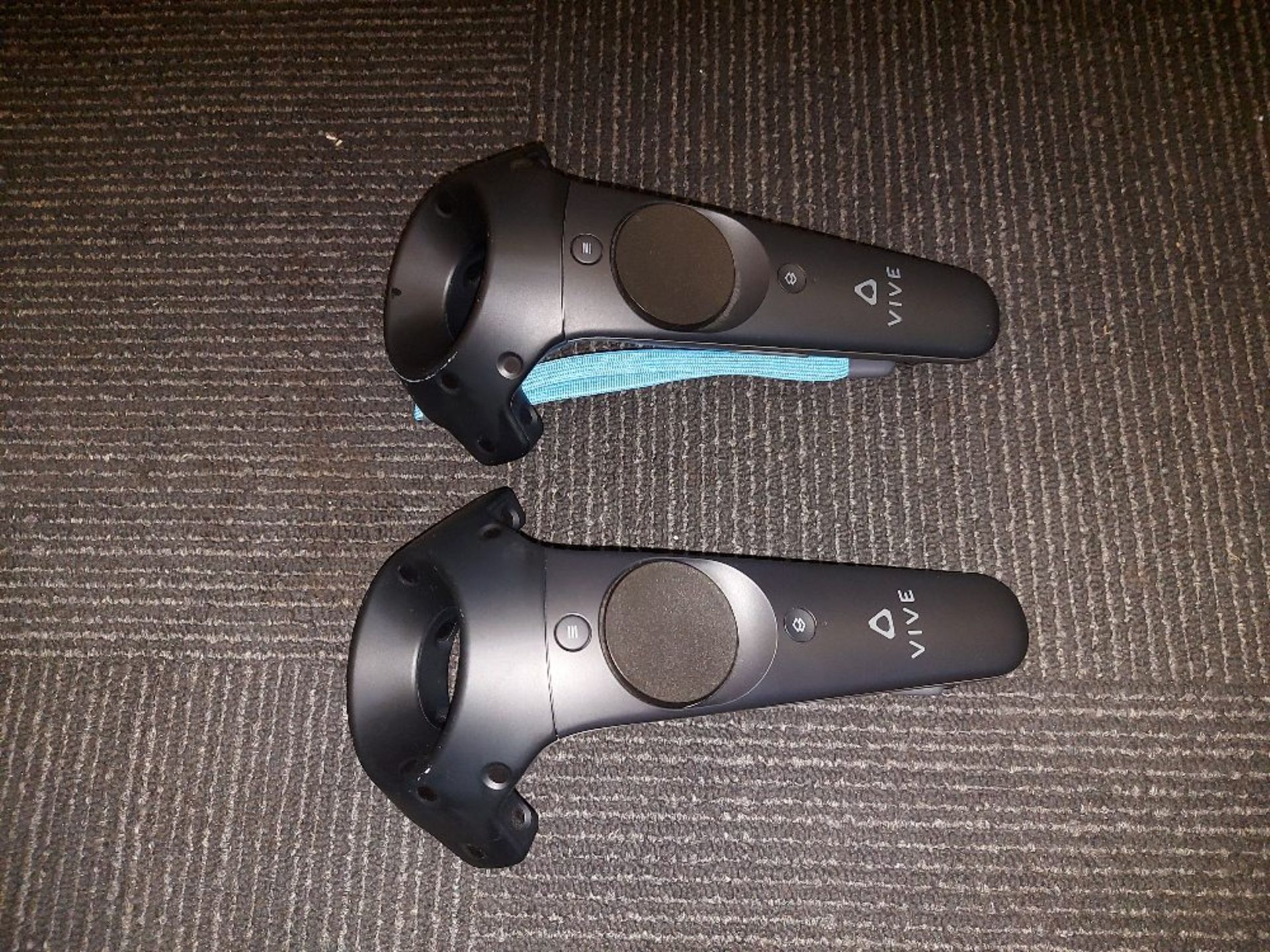 HTC Vive Virtual Reality Headset with (2) Handheld Controllers - Image 5 of 5
