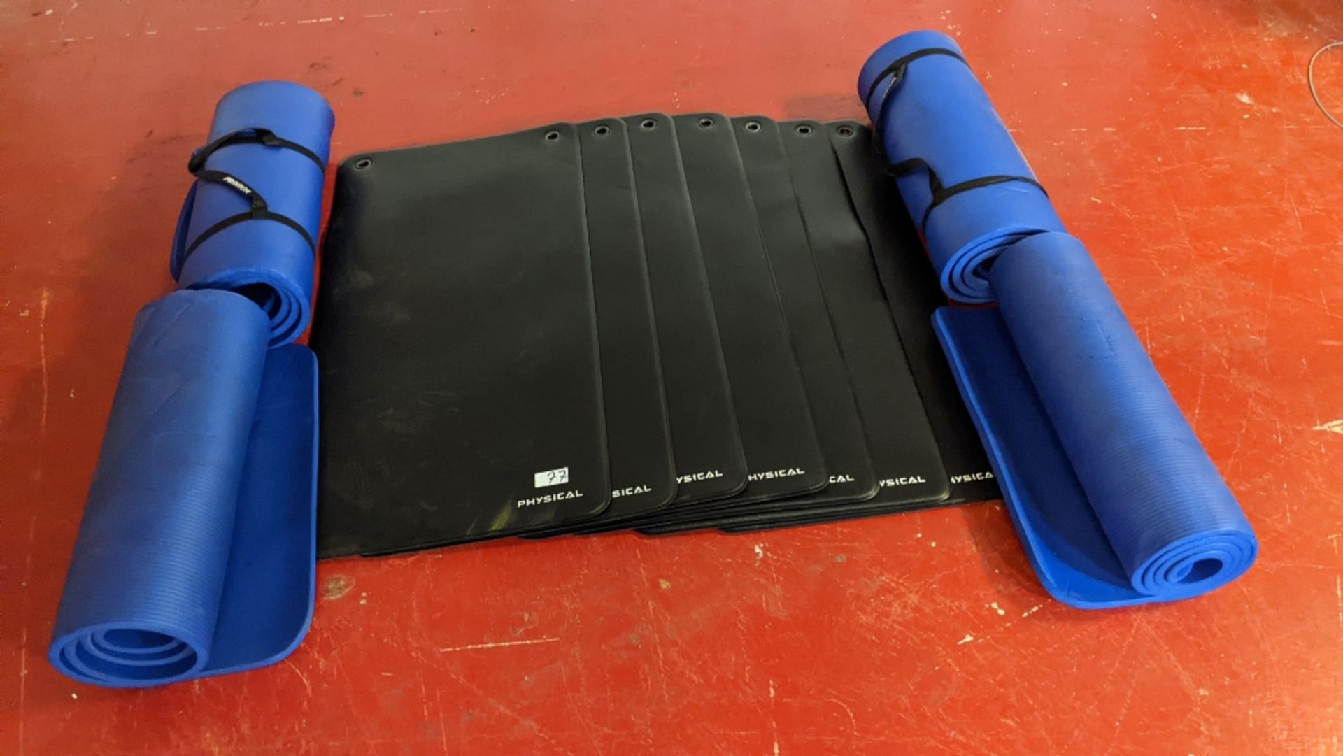 (9) Physical Performance and (4) Pro Iron Foam Floor Mats