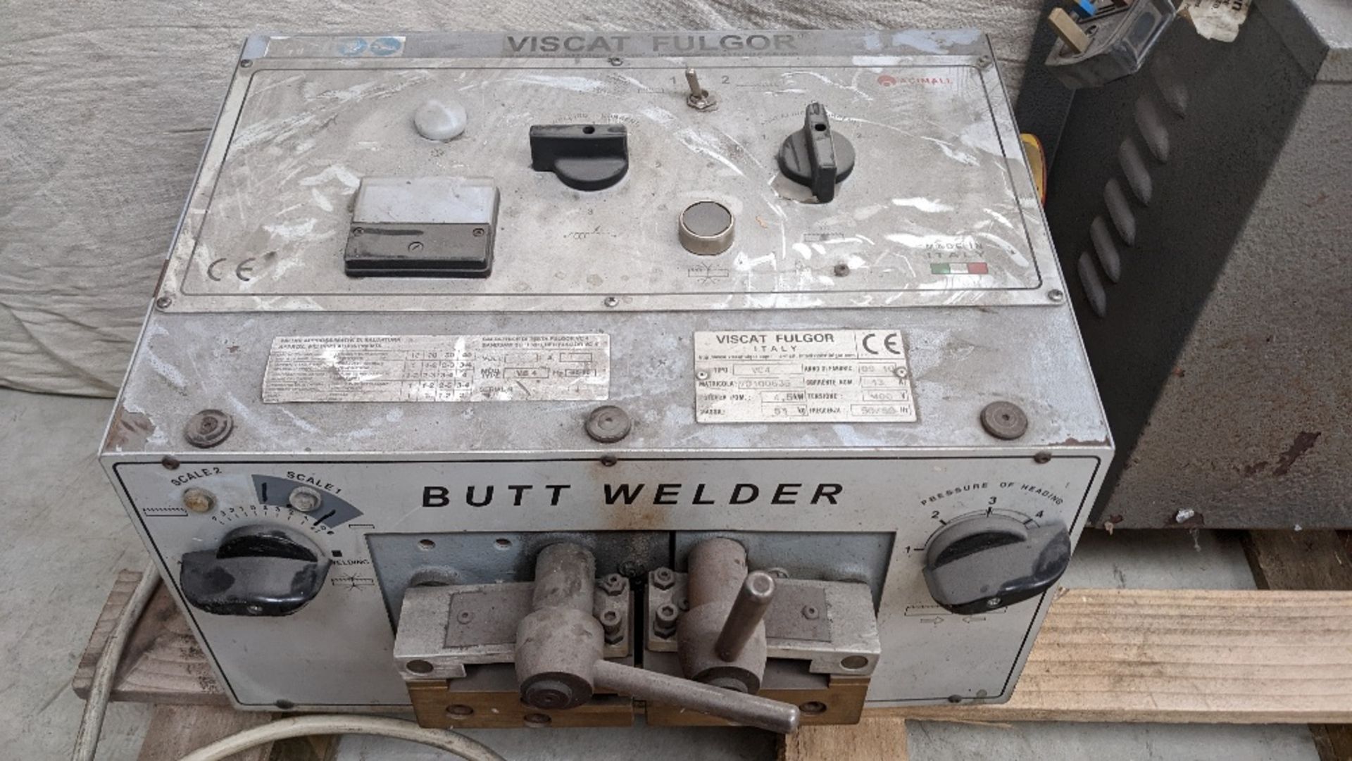 Viscat Fulgor Butt Welder With 230V Transformer - Image 2 of 7