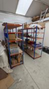 (7) Bays of Five Tier Boltless Shelving