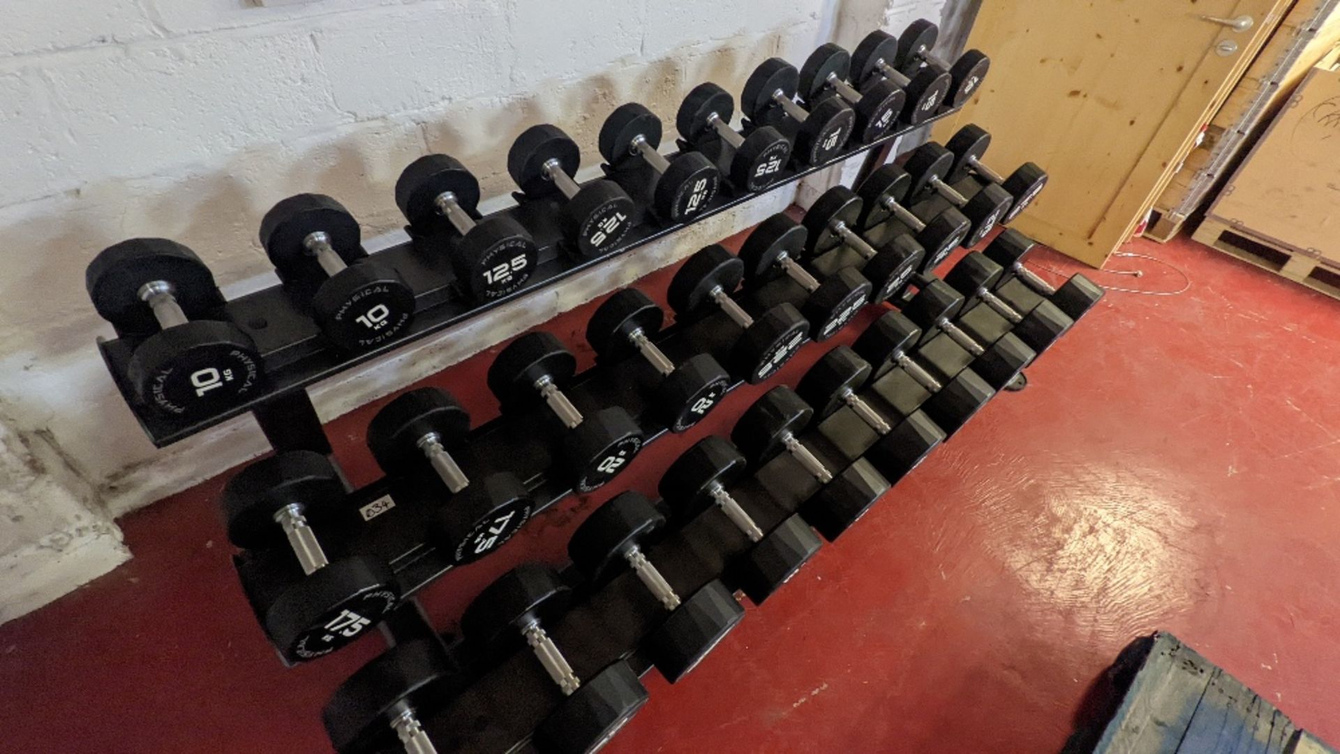 (15 Pairs) Physical Performance Dumbbells With Three Tier Rack - Image 4 of 5