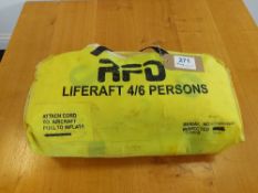 RFD 4/6 Person Life Craft