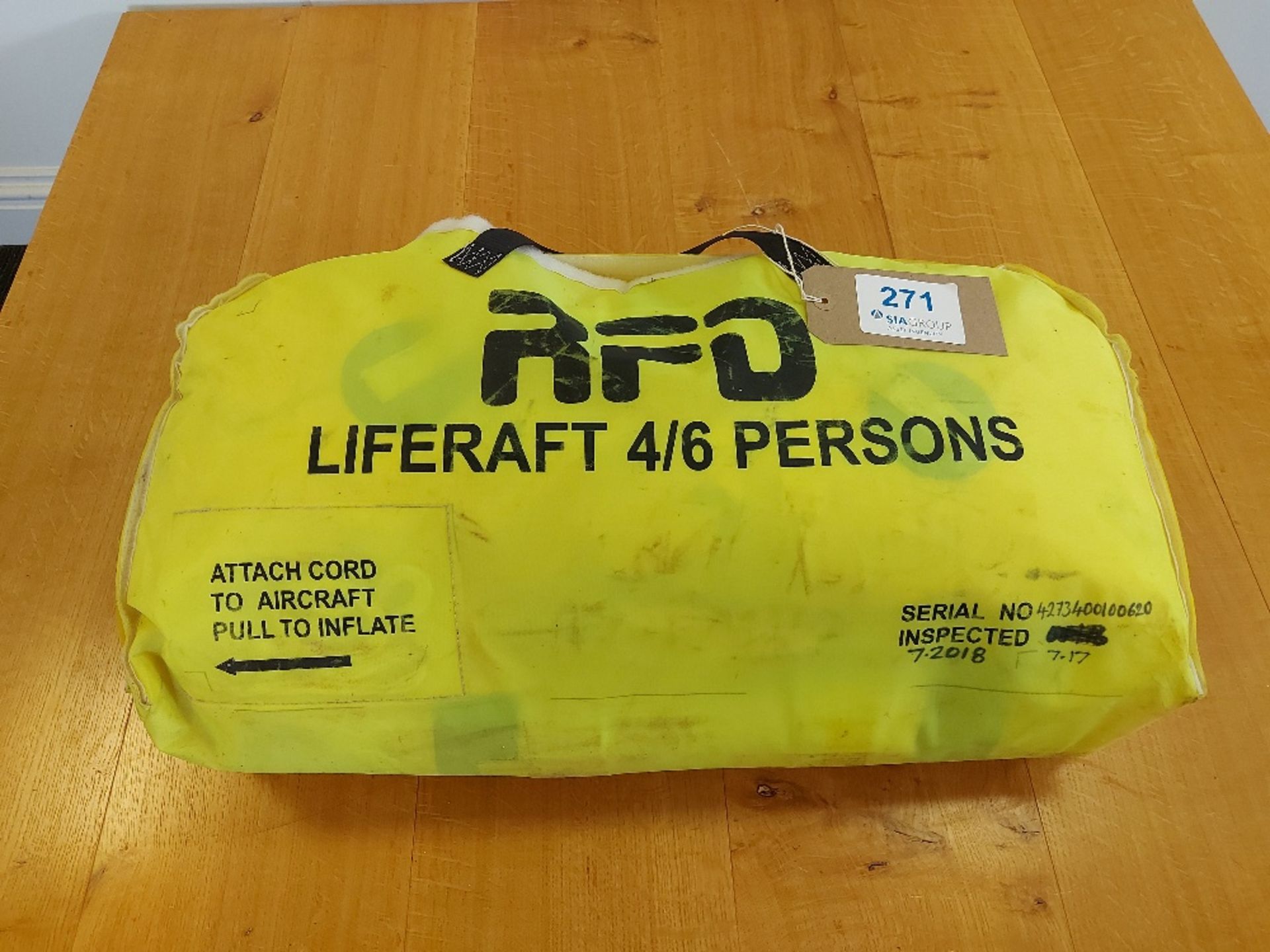 RFD 4/6 Person Life Craft