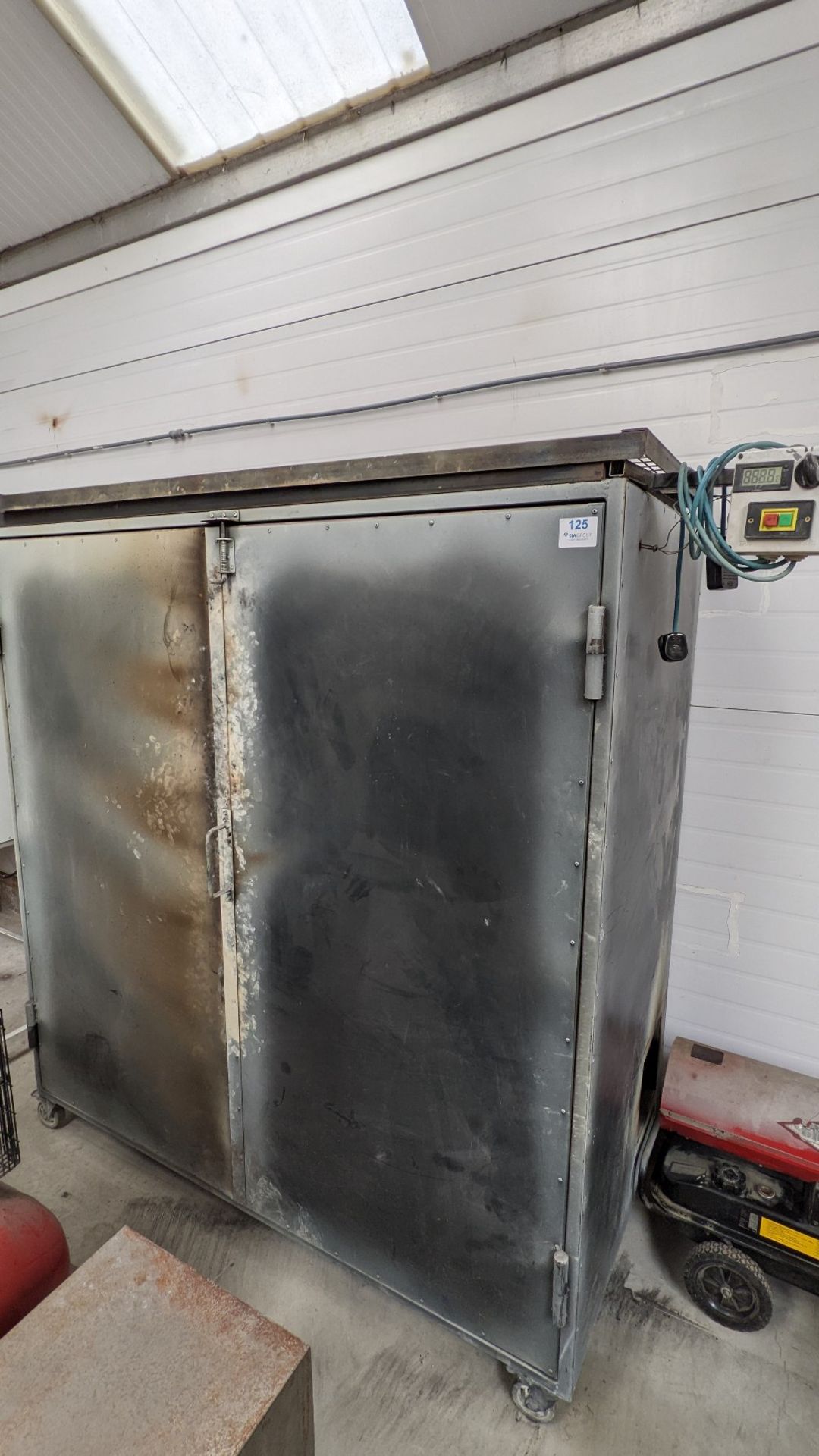Mobile Paint Oven With Clarke XR 110 Space Heater - Image 3 of 9