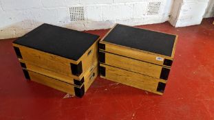 (6) Wooden Jump Boxes - 61cm x 41cm