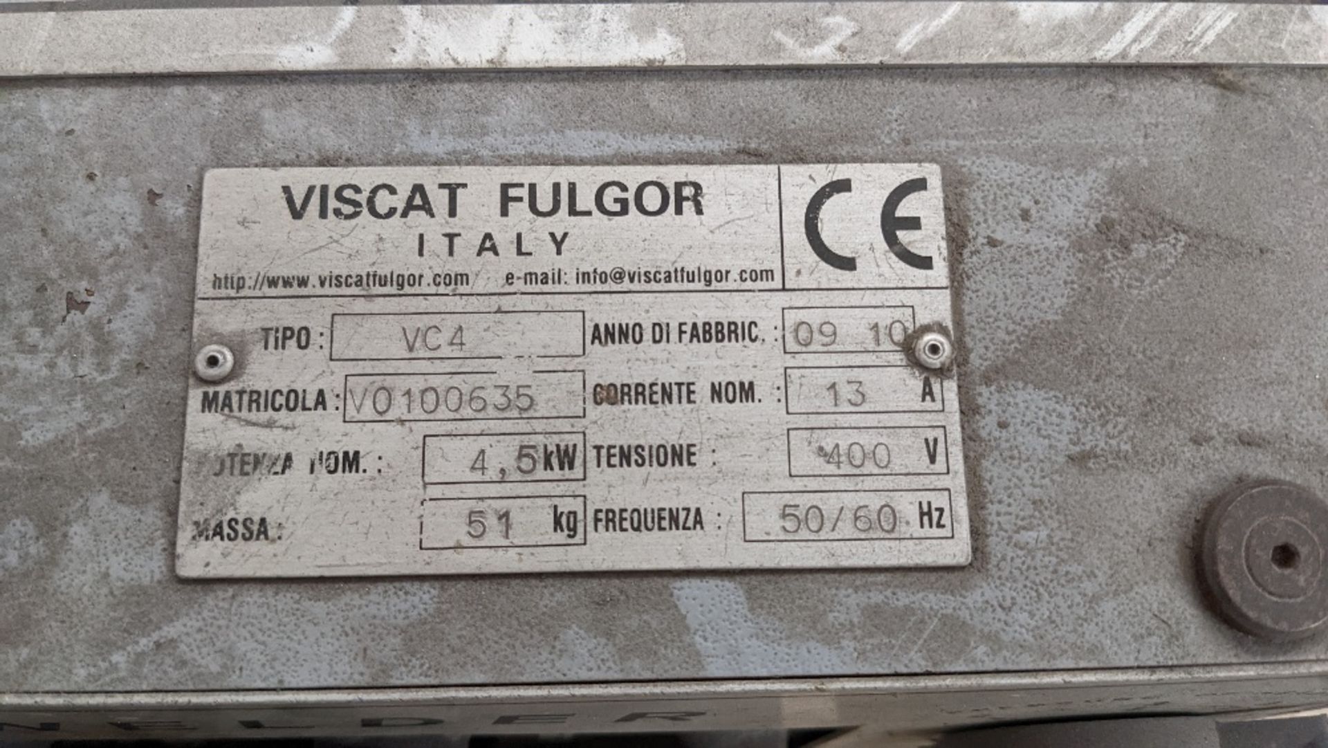 Viscat Fulgor Butt Welder With 230V Transformer - Image 5 of 7