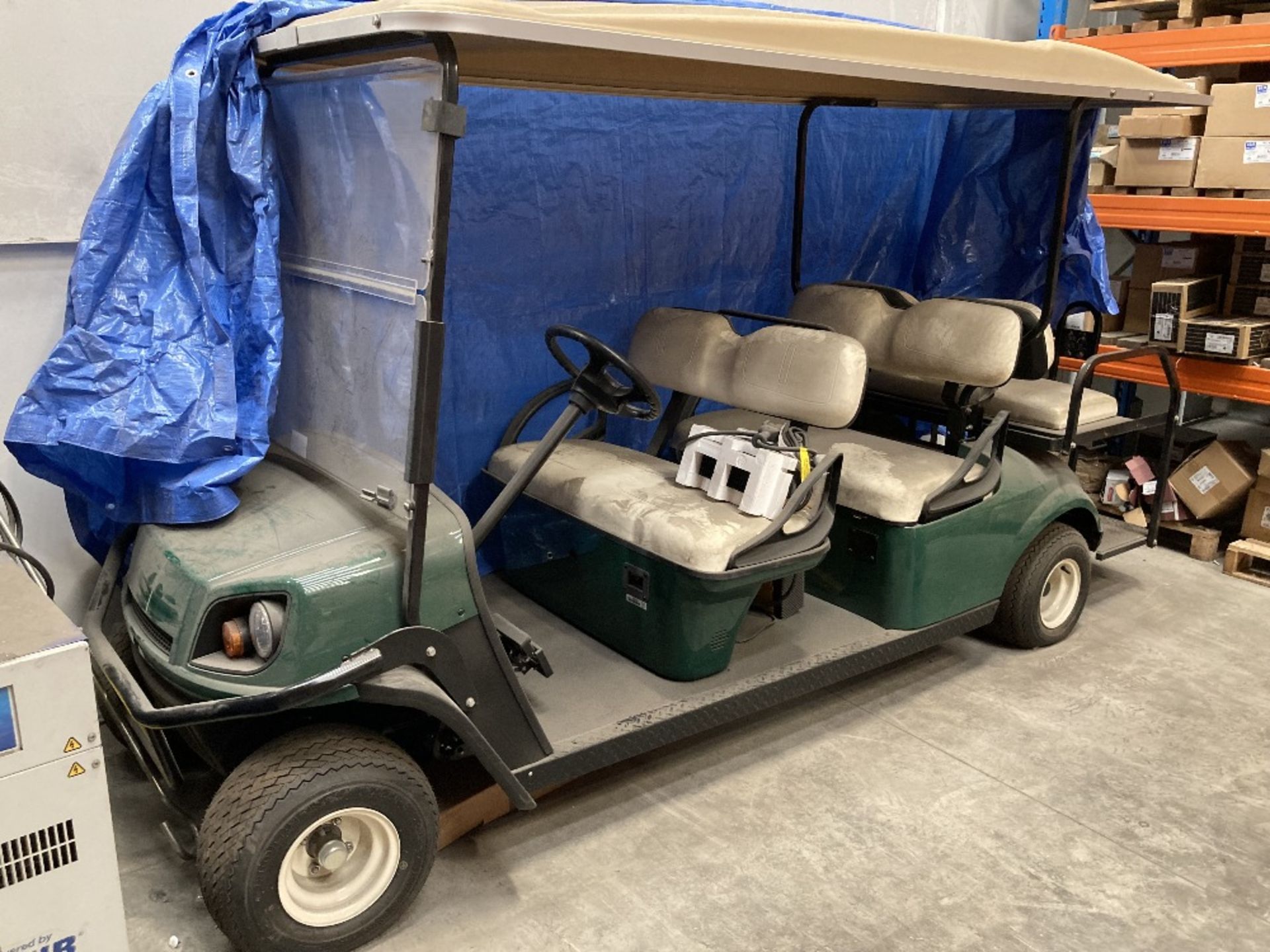 6-Seater Golf Buggy & chargers - Image 2 of 18