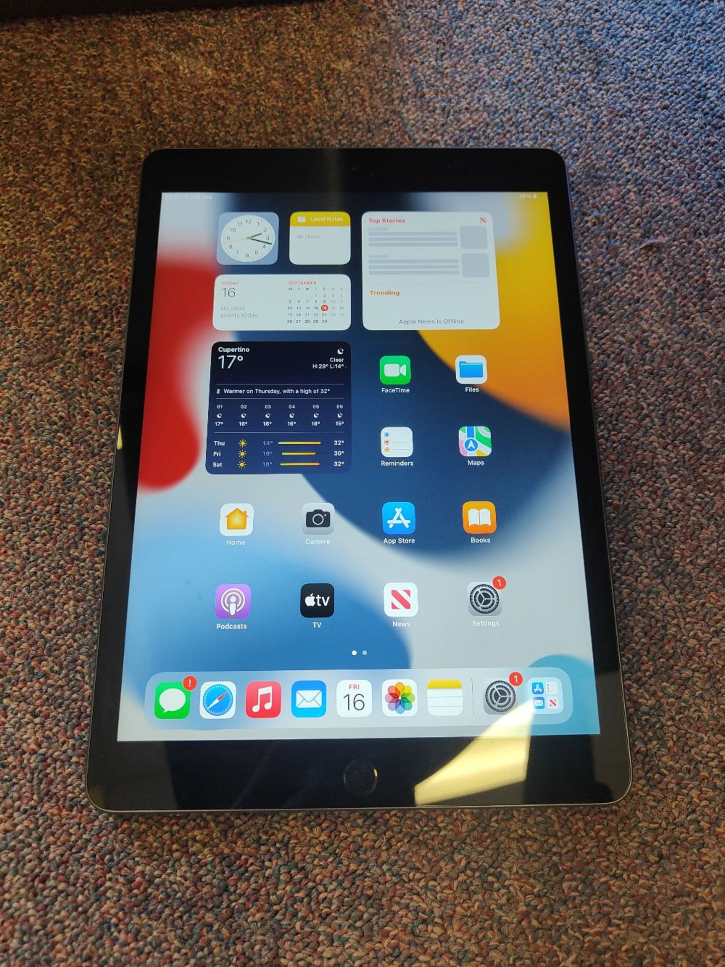 Apple iPad 7th Gen 32GB Space Grey - WiFi Only