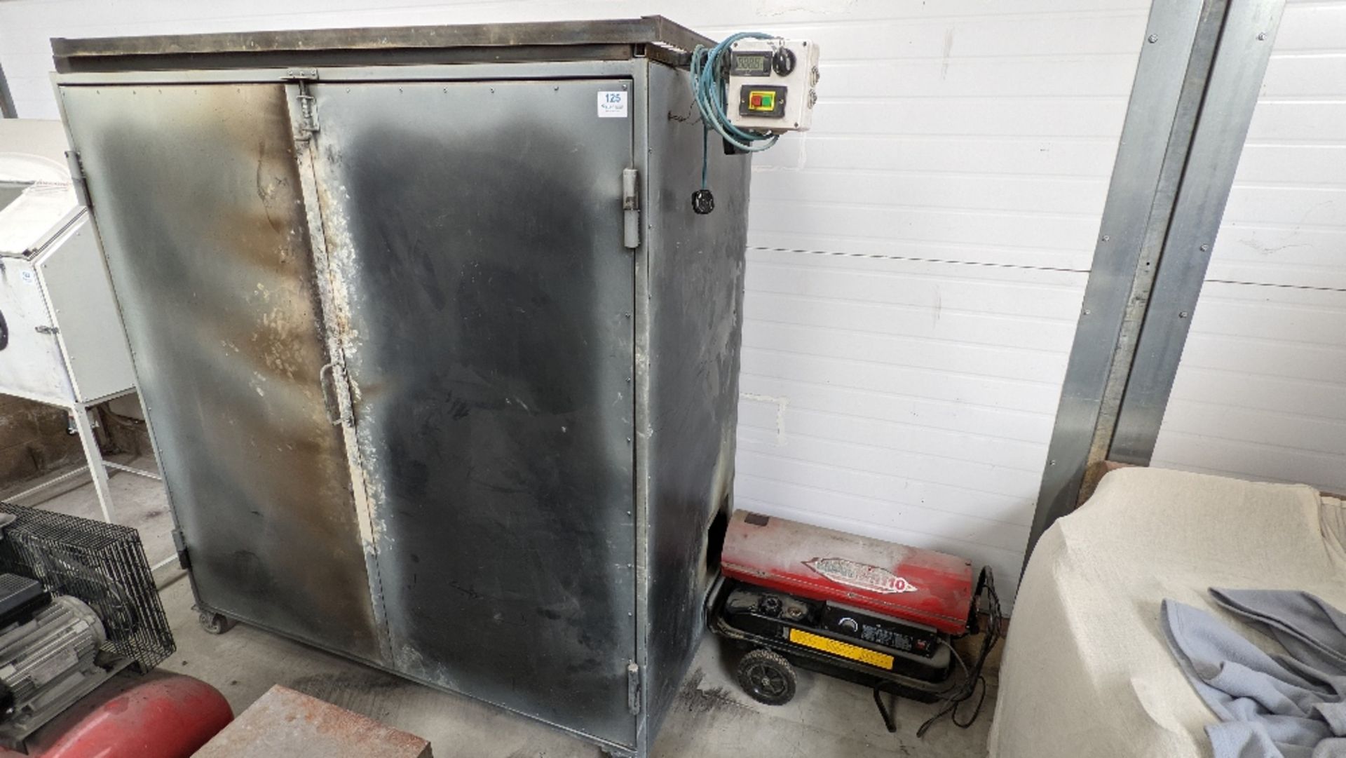 Mobile Paint Oven With Clarke XR 110 Space Heater - Image 2 of 9