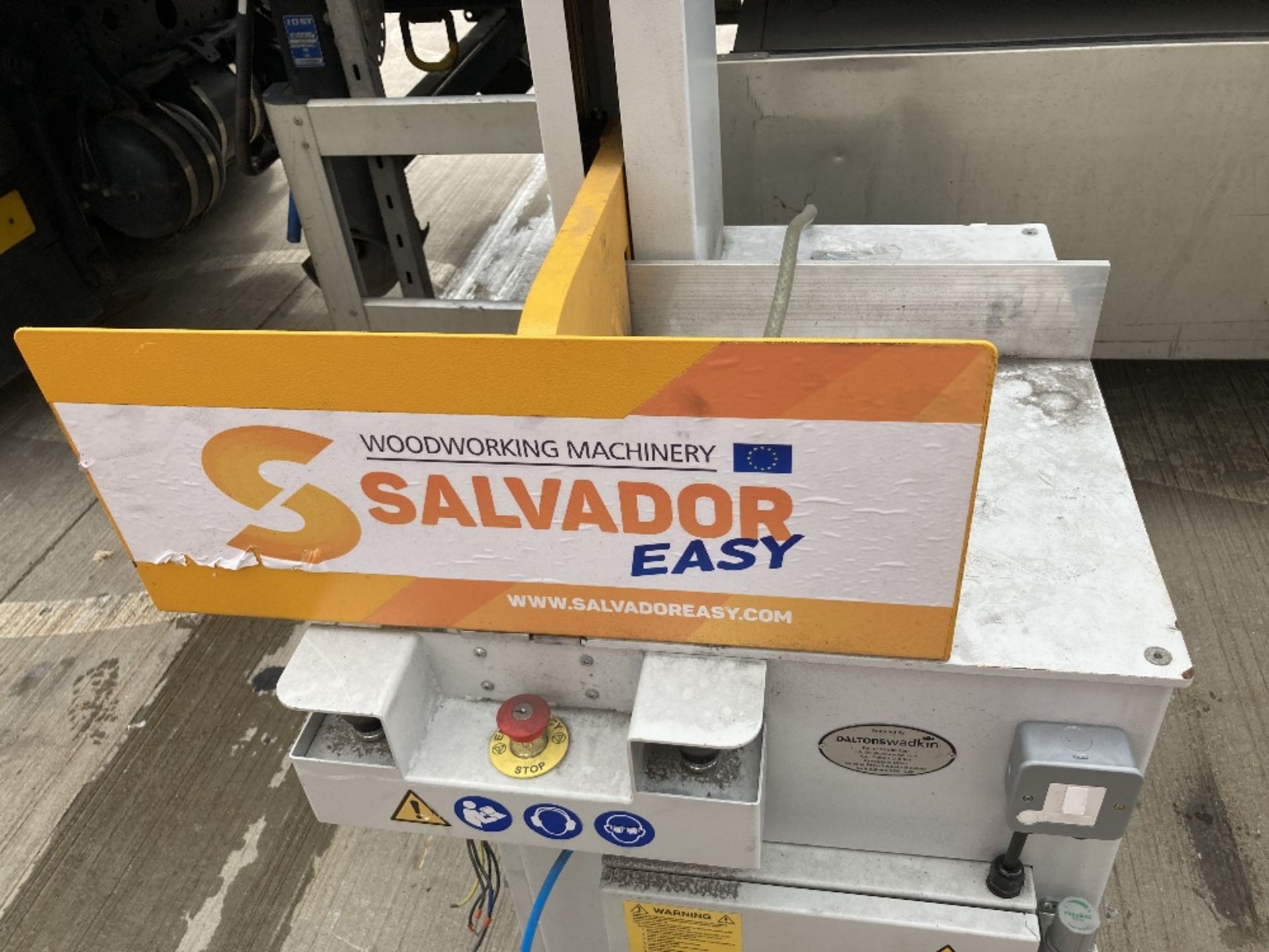 Salvador Easy Classic 50 Cross-Cut Saw & (2) Roller Tables - Image 3 of 15