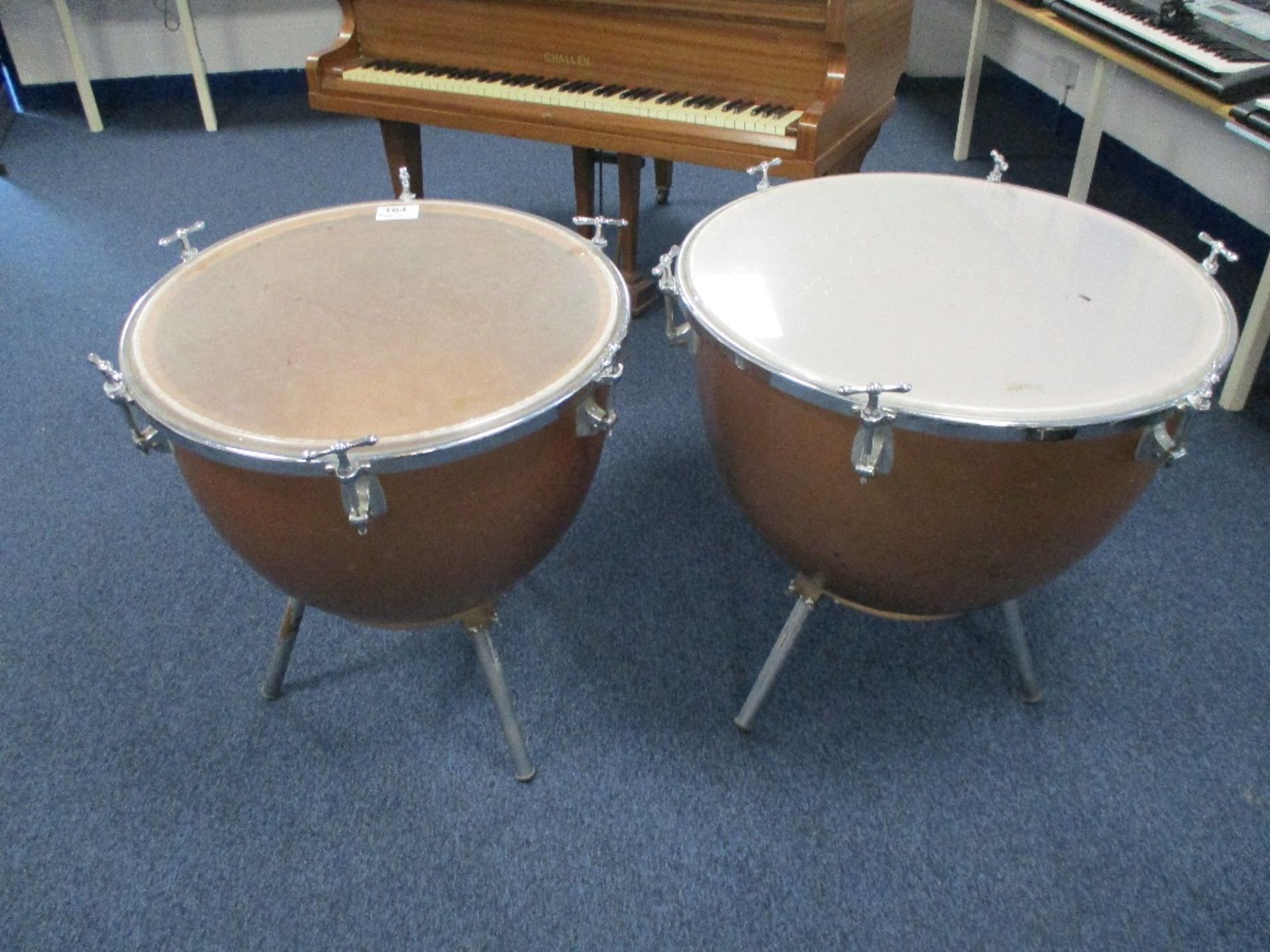Pair of Kettle Drums