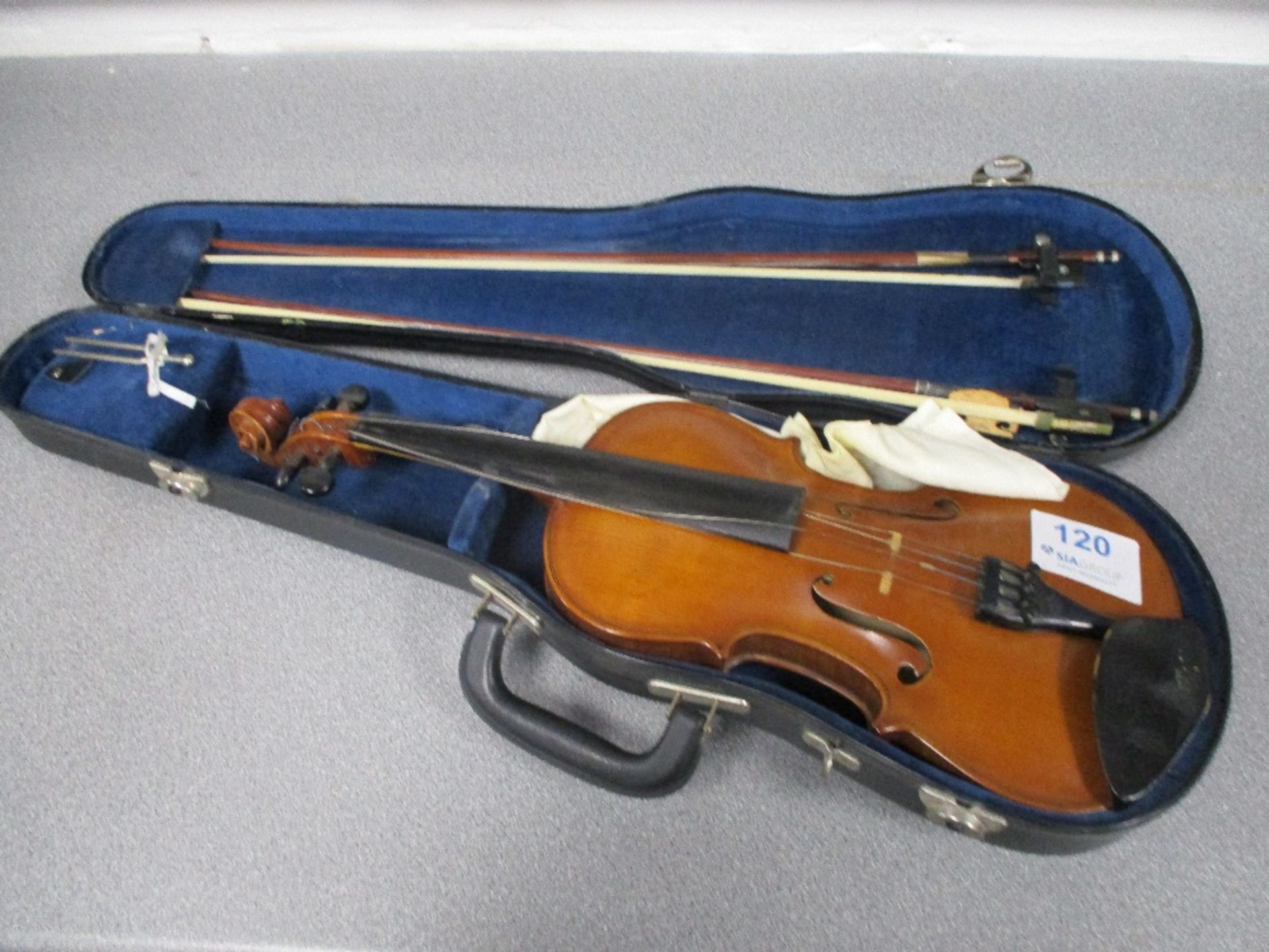 (2) 4/4 Violin Bow and Case