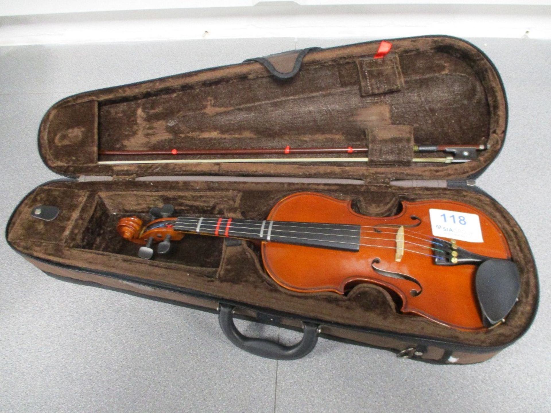 1/2 Violin Bow and Case - Image 3 of 4