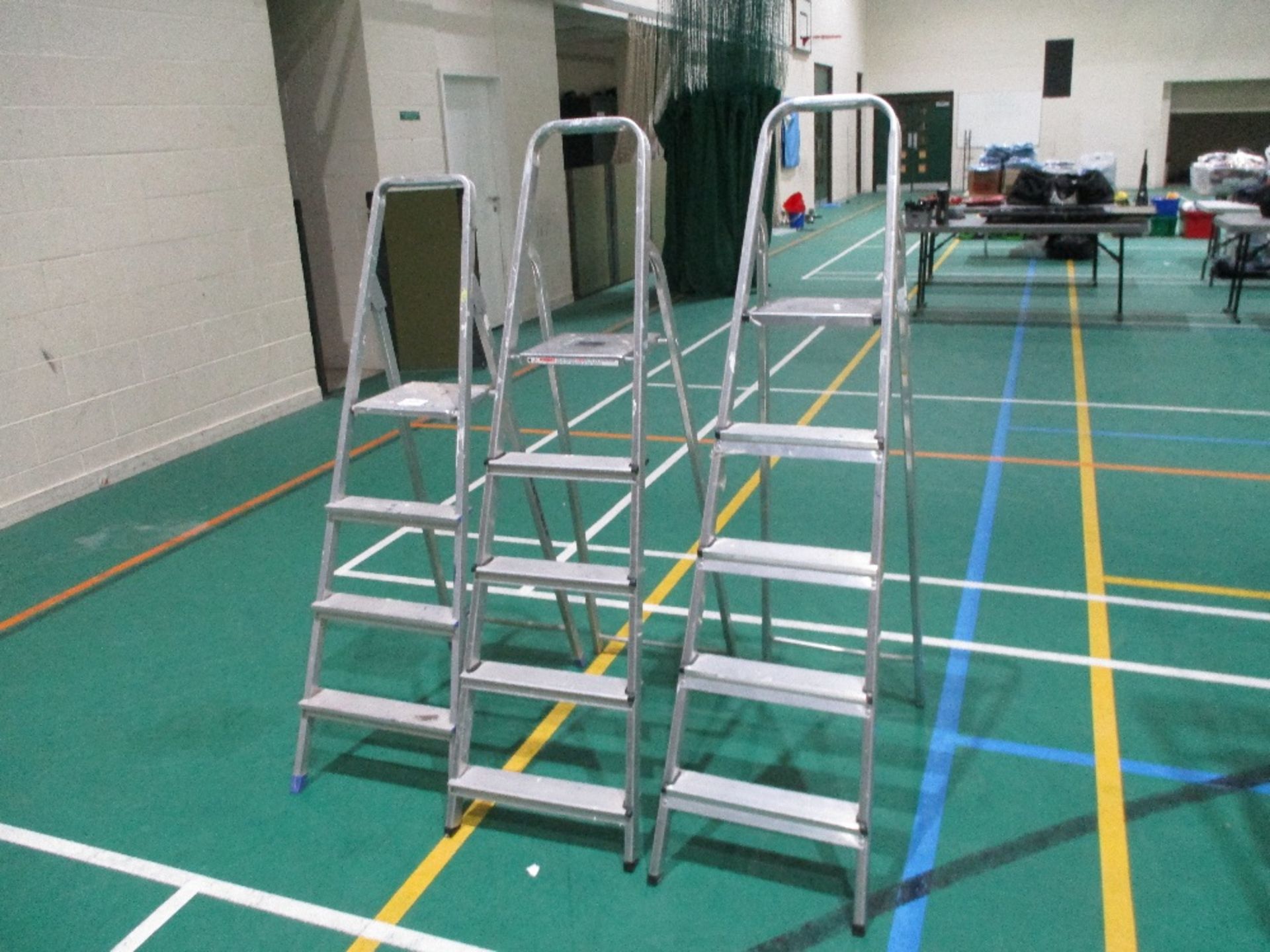 (3) A Frame Ladders - Image 2 of 2