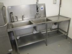 Stainless Steel Twin Sink