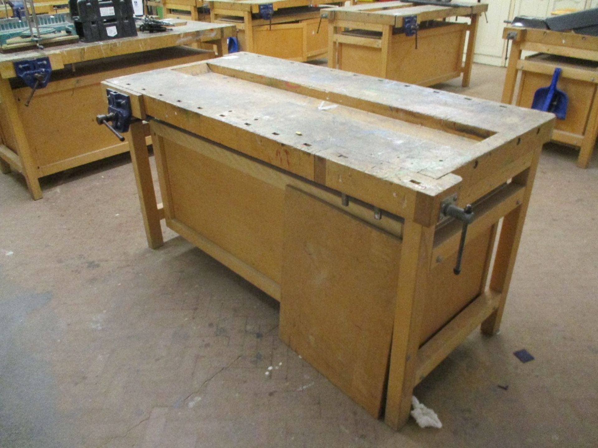 Wooden Workbench - Image 3 of 3