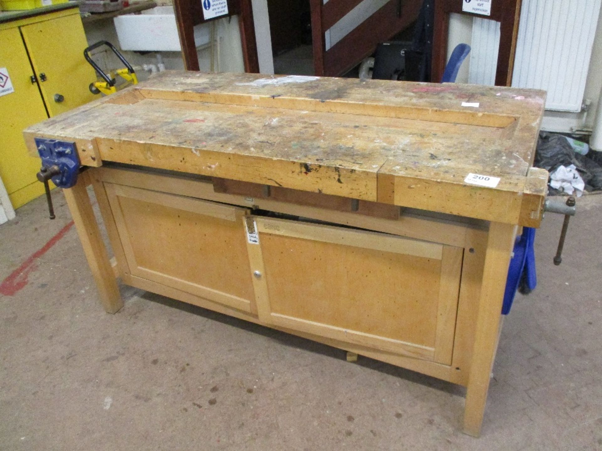 Wooden Workbench - Image 2 of 4