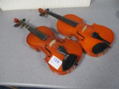 (2) 3/4 Violin