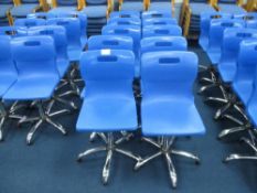 (10)Gas operated revolving Office Chair
