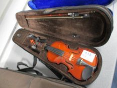 1/4 Violin Bow and Case