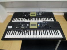 (2) Yamaha Electric Keyboards