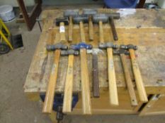 Quantity of Hammers and Mallets