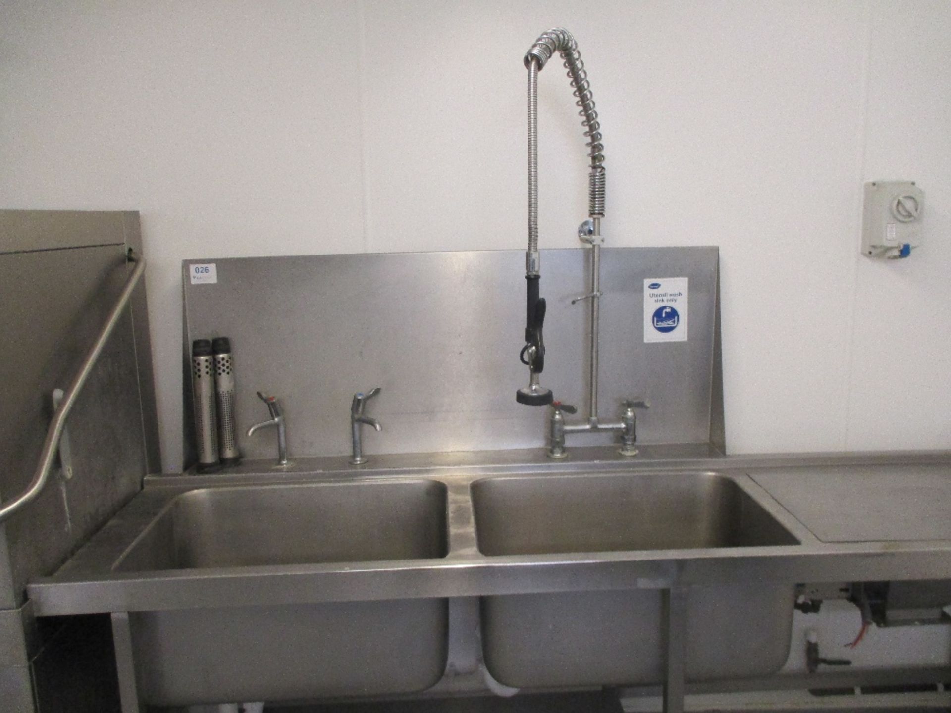Stainless Steel Twin Sink - Image 2 of 3