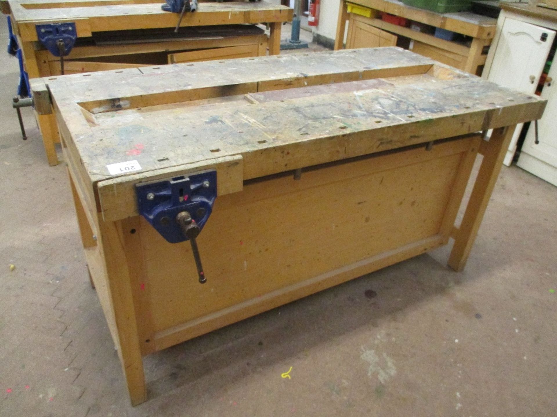 Wooden Workbench - Image 4 of 4